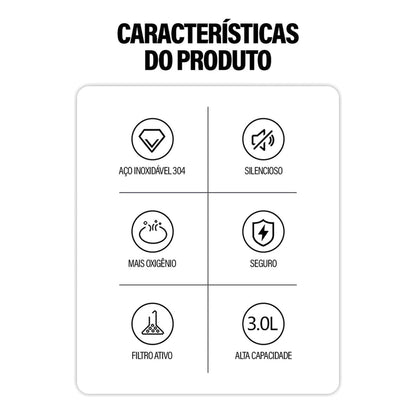 Fonte de Aço Inoxidável para Gatos